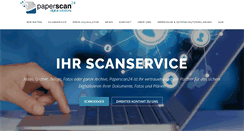 Desktop Screenshot of paperscan24.de